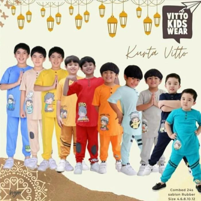 Setelan Kurta Koko Vitto Kidswear