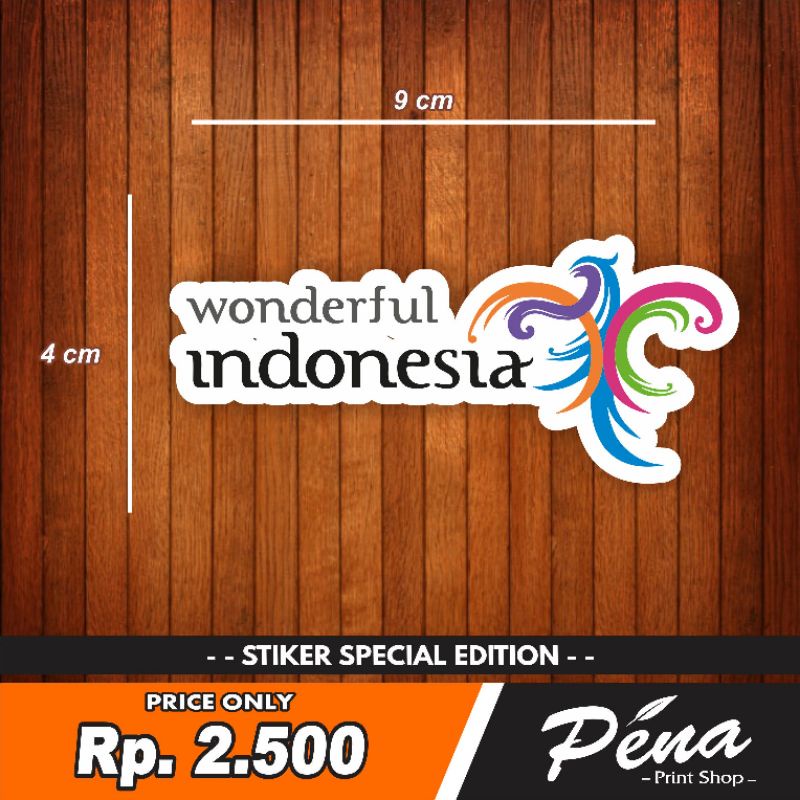 

Stiker Wonderful Indonesia