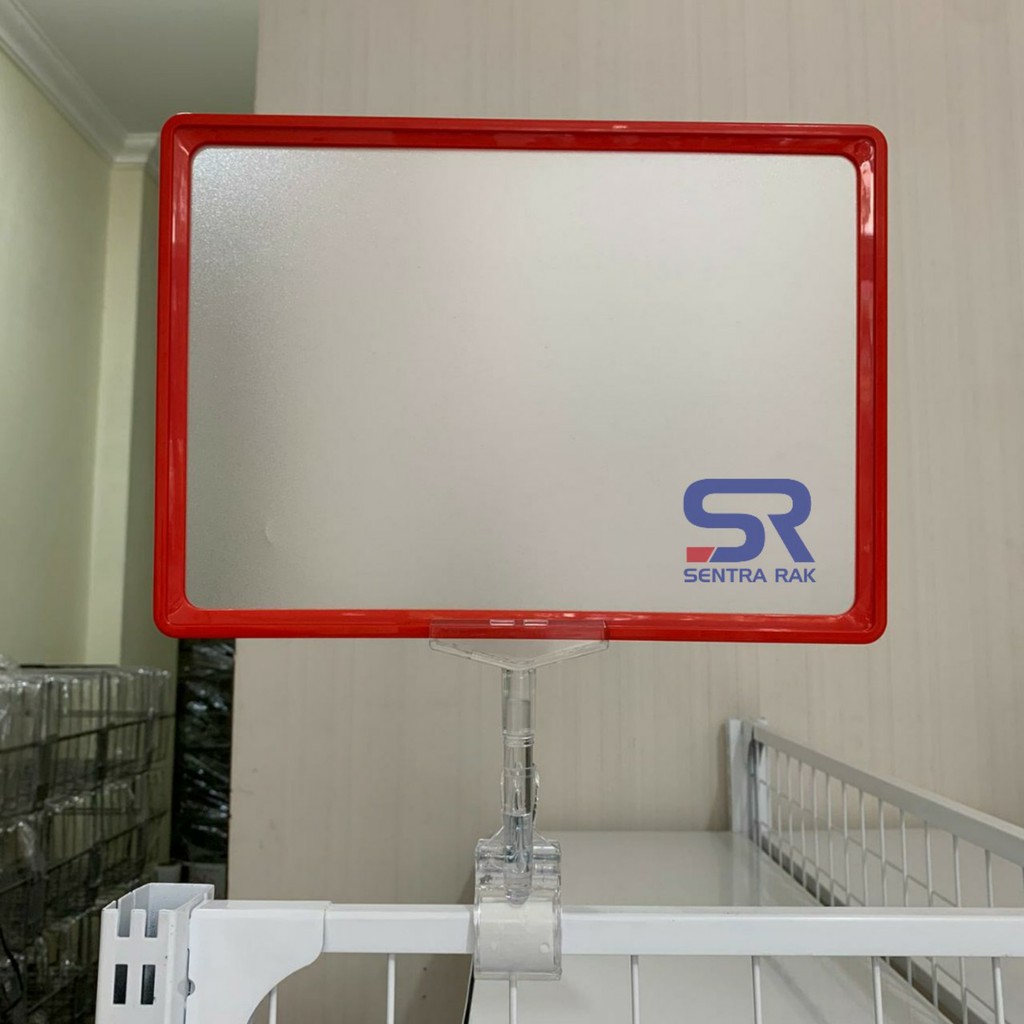 

Pop Up Frame Promo ukuran A4 dan Jepitan Jumbo / Price Tag Frame Promosi Toko