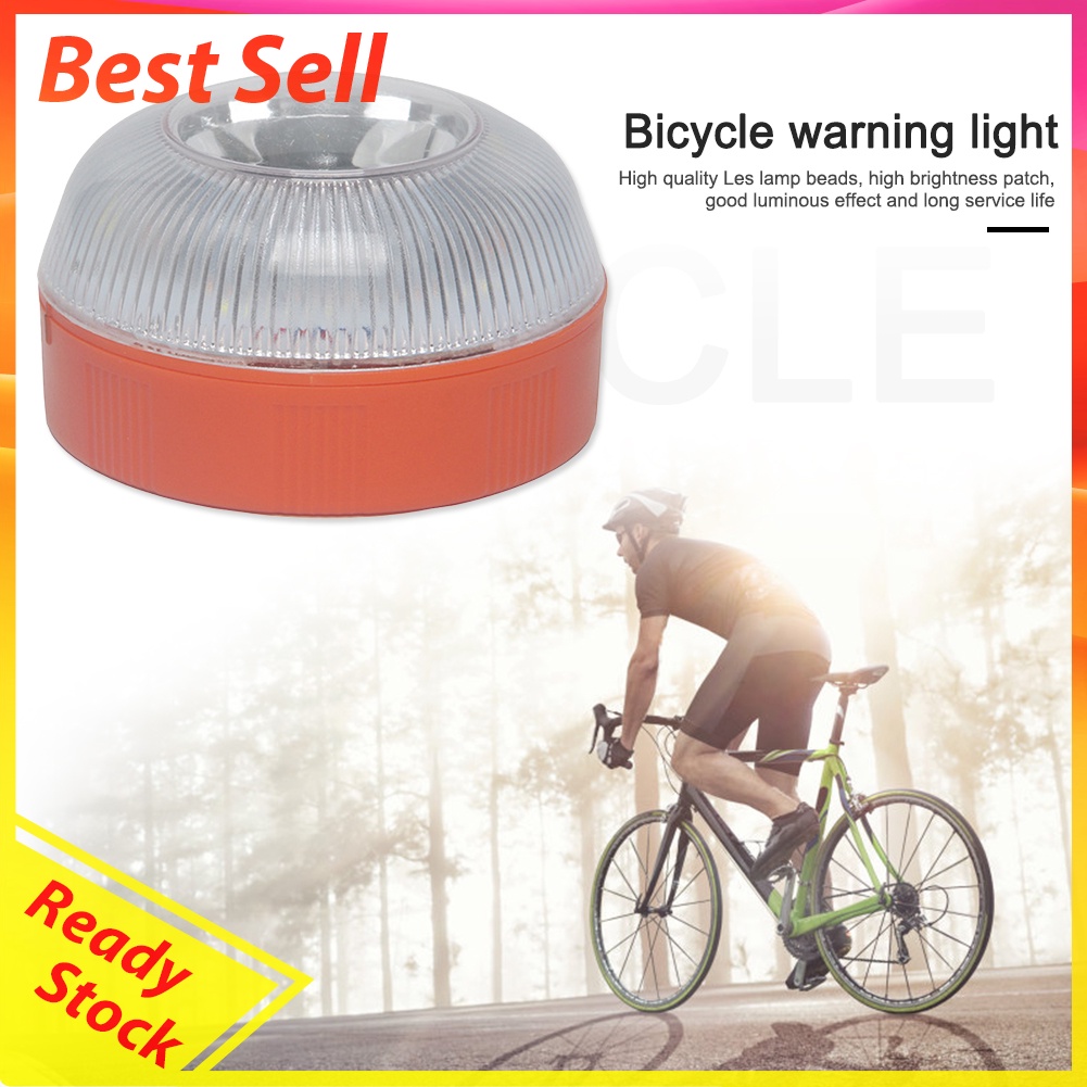 V16 LED Strobe Car Beacon Light Rechargeable Bike Magnetic Induction Lamp