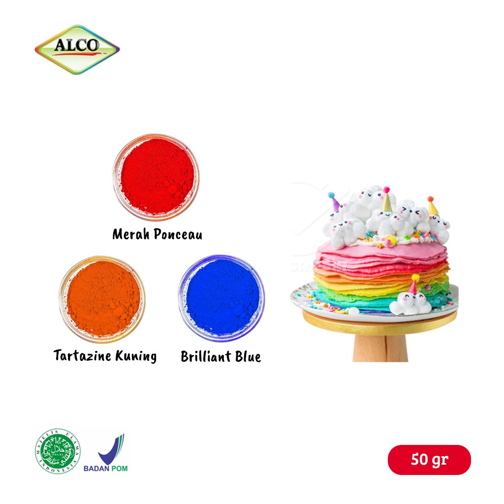

Pewarna Makanan Bubuk (50 gr)