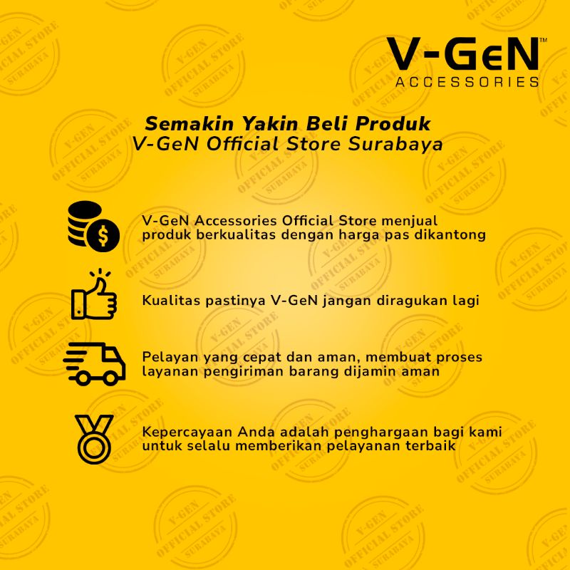 Headset Murah V-GeN VEP1-06 Wired Handsfree Earphone Headset Original Extra Bass