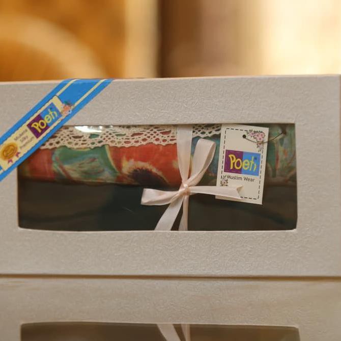 MUKENA POETI SILKY DEWASA DISKON