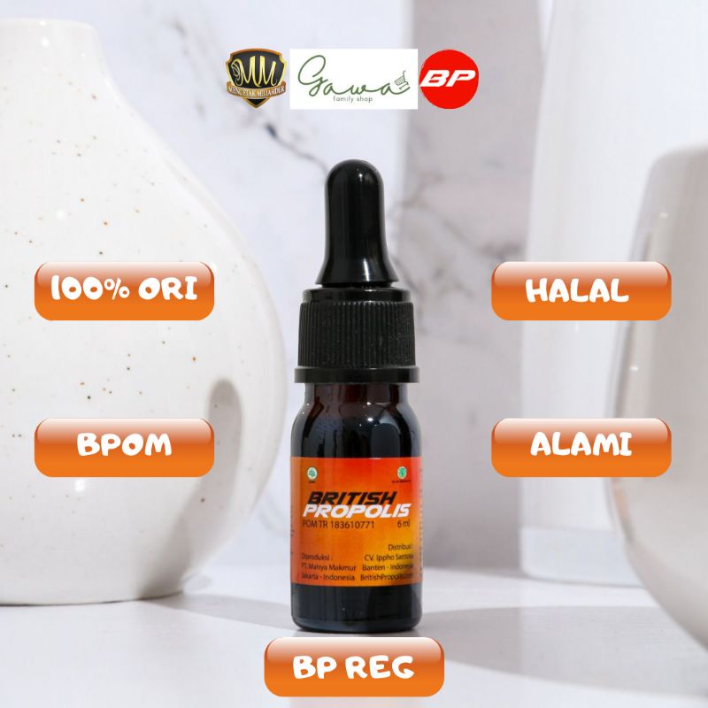 BRITISH PROPOLIS DEWASA / BRITISH PROPOLIS REG / BRITISH PROPOLIS BY IPPHO SANTOSA