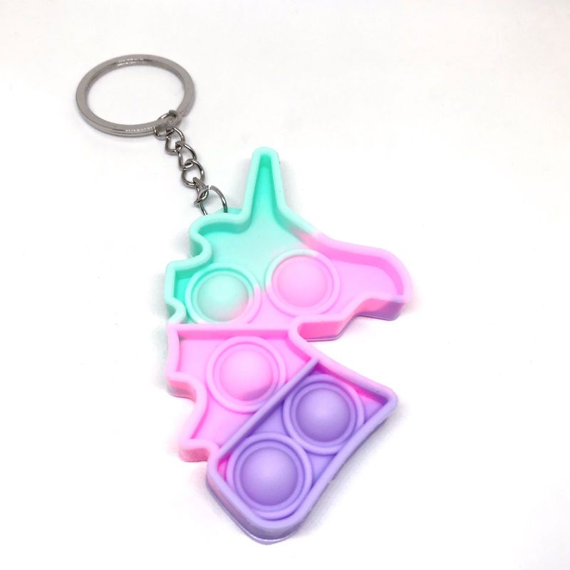 MAINAN POP IT RAINBOW Fidget push Pop itsFidget  toy Push bubble-GK unicorn pop it