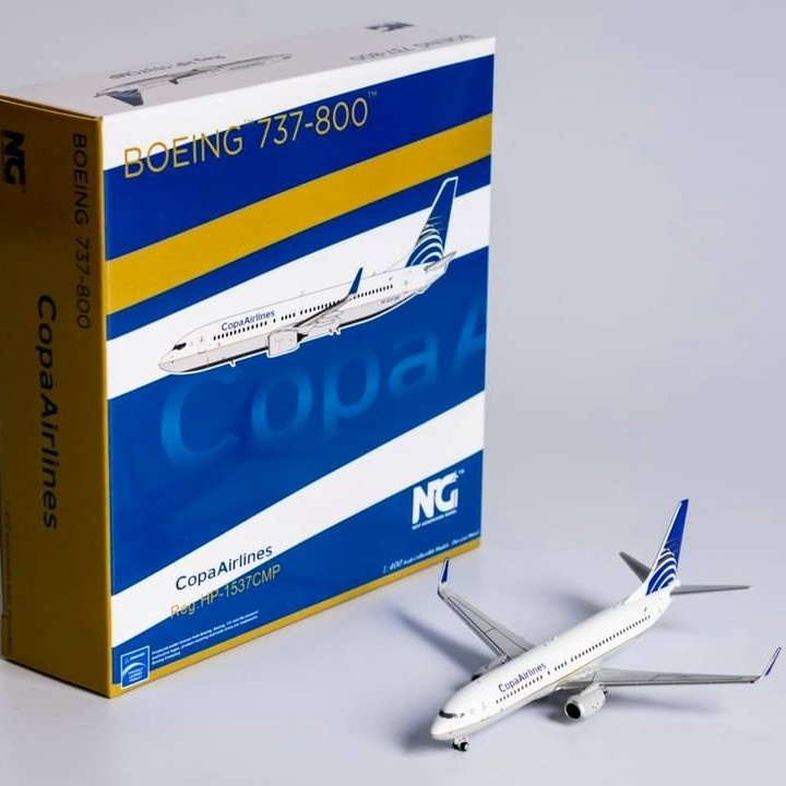 Diecast Copa Airlines Boeing 737-800 HP-1537CMP NG Model 1:400