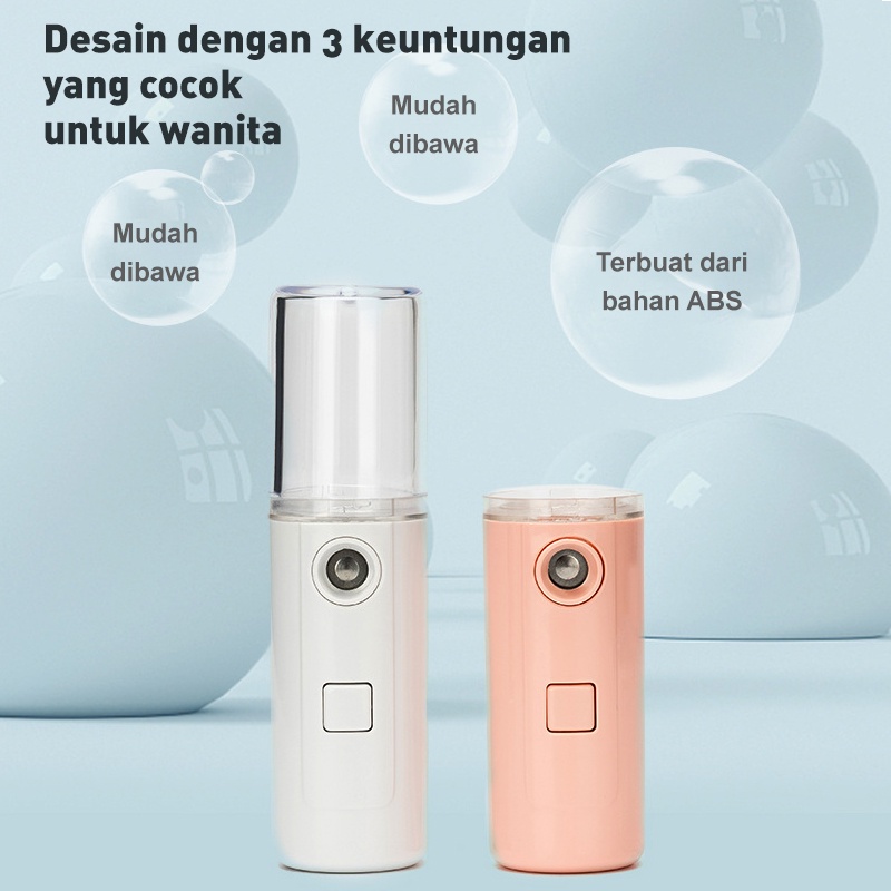 Nano Spray Portable Mini USB Mist Pelembab Wajah/nano spray