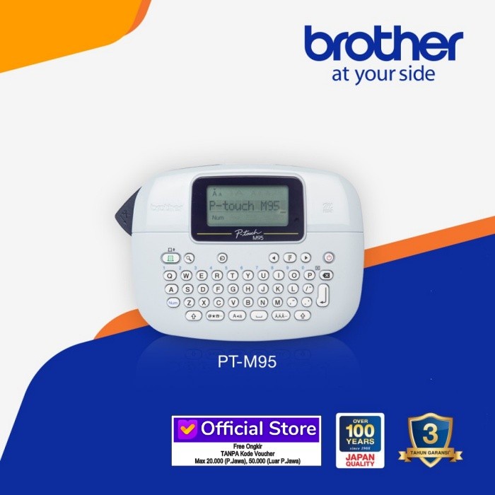 Printer Brother PT-M95 Handy Label Maker Seri M / Label Maker