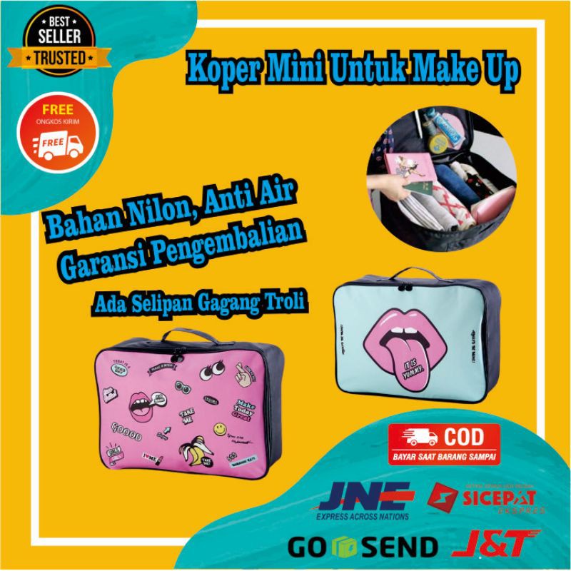 KOPER MINI UNTUK MAKE UP/TAS MAKE UP TRAVEL TAMBAHAN TAS UNTUK KOPER