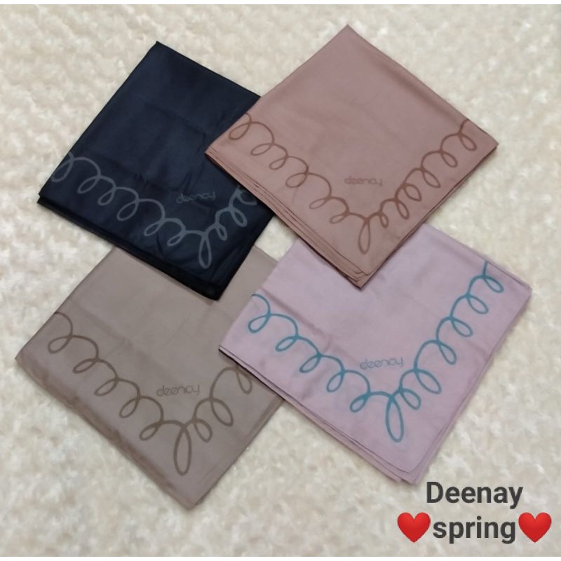 HIJAB SEGI EMPAT DEENAY ORIGINAL PREMIUM