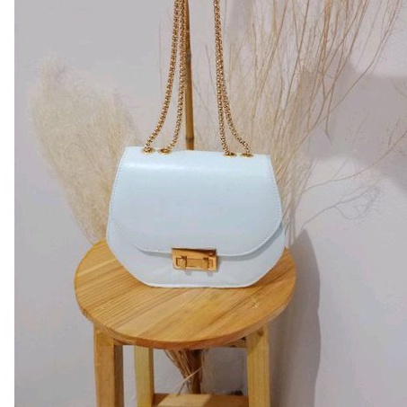 Slingbag Wanita Wilona Tas Selempang Cewek Perempuan Tali Rantai Terbaru IrvanBagshop