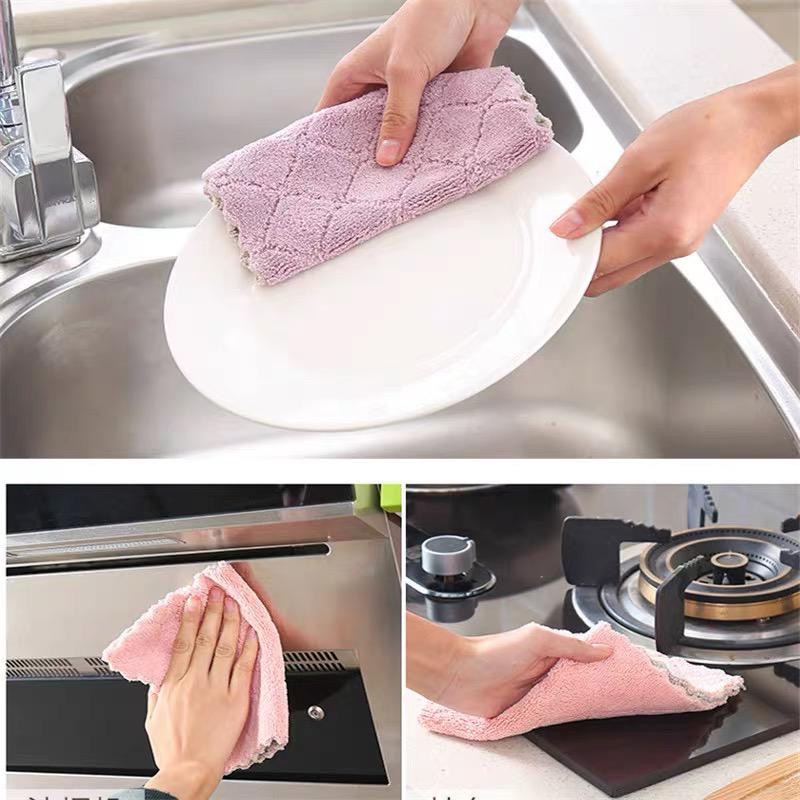 KAIN LAP DAPUR MICROFIBER SERRBAGUNA / KAIN LAP CUCI PIRING ANTI MINYAK MICROFIBER BERKUALITAS JRW0078