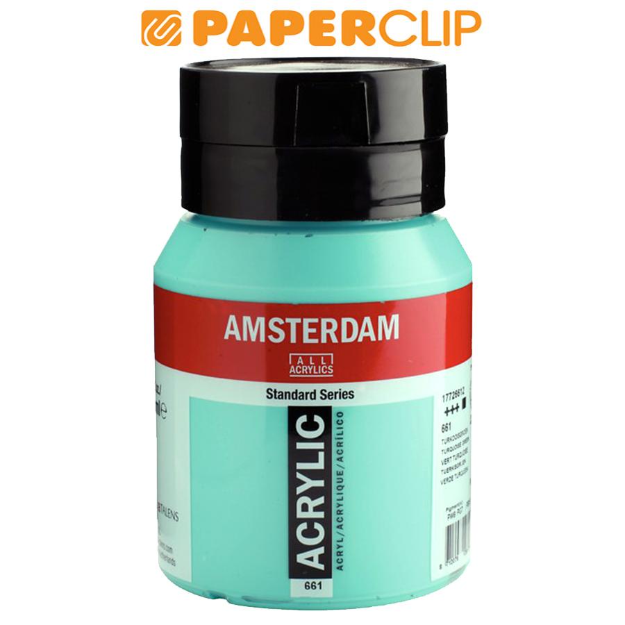 

CAT ACRYLIC AMSTERDAM 17726612AAC 500ML S1 TURQOUISE GREEN