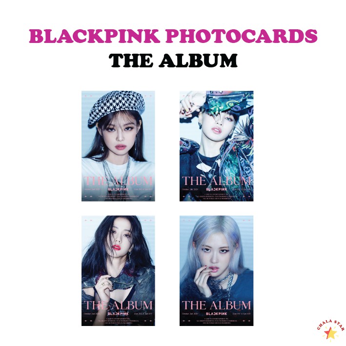 PHOTOCARD BLACKPINK THE ALBUM