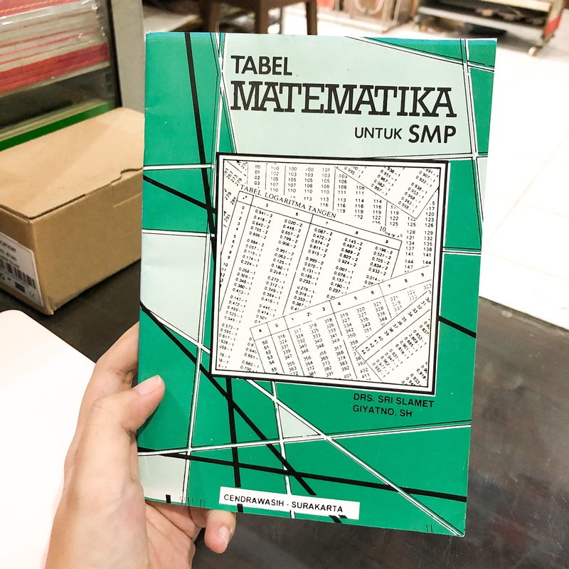 Buku Tabel Matematika untuk SMP