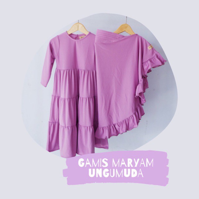 BAJU MUSLIM DRESS GAMIS TERLARIS / Shahia Gamis Anak Maryam