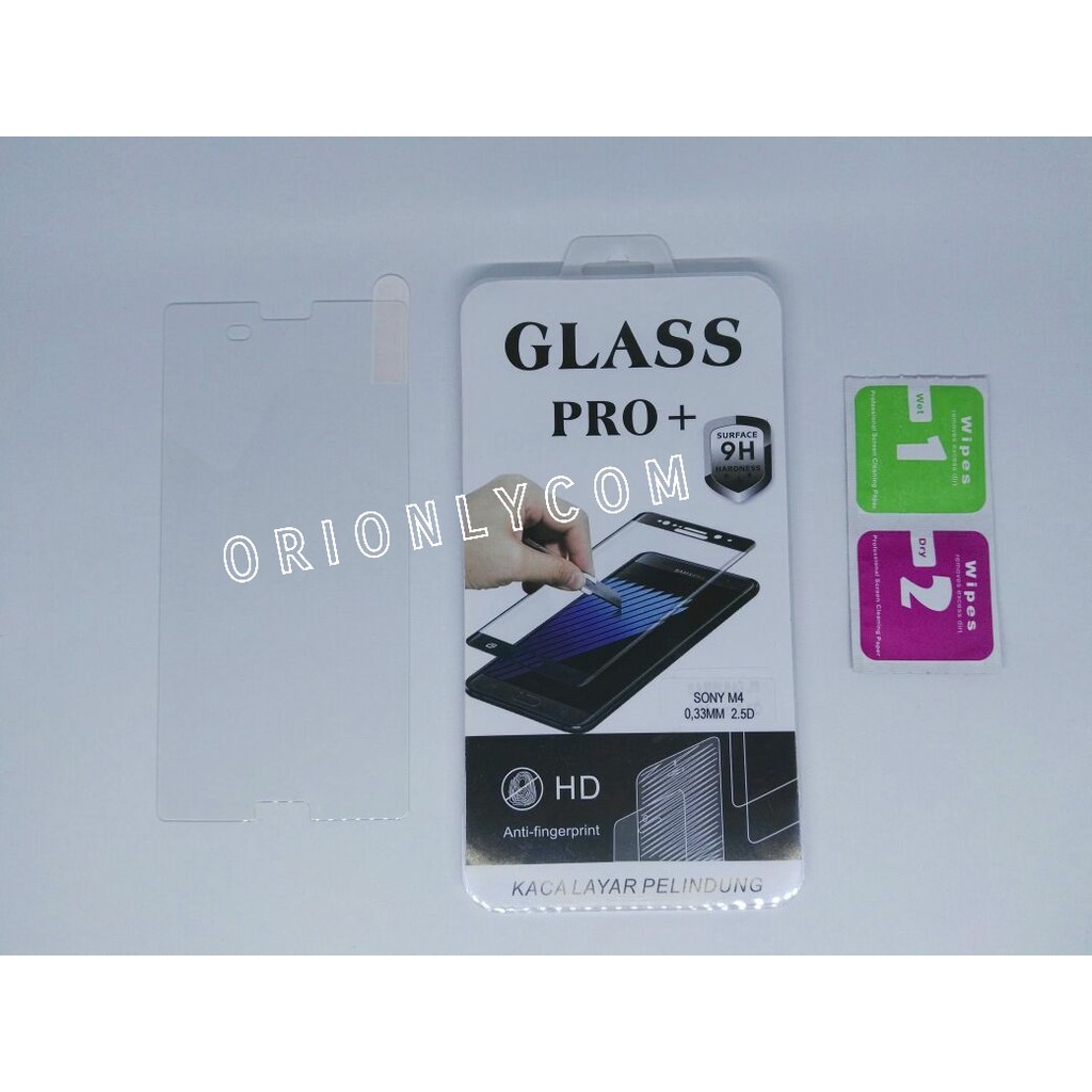 Glass Pro Plus Tempered Glass - Sony Xperia M4 Aqua