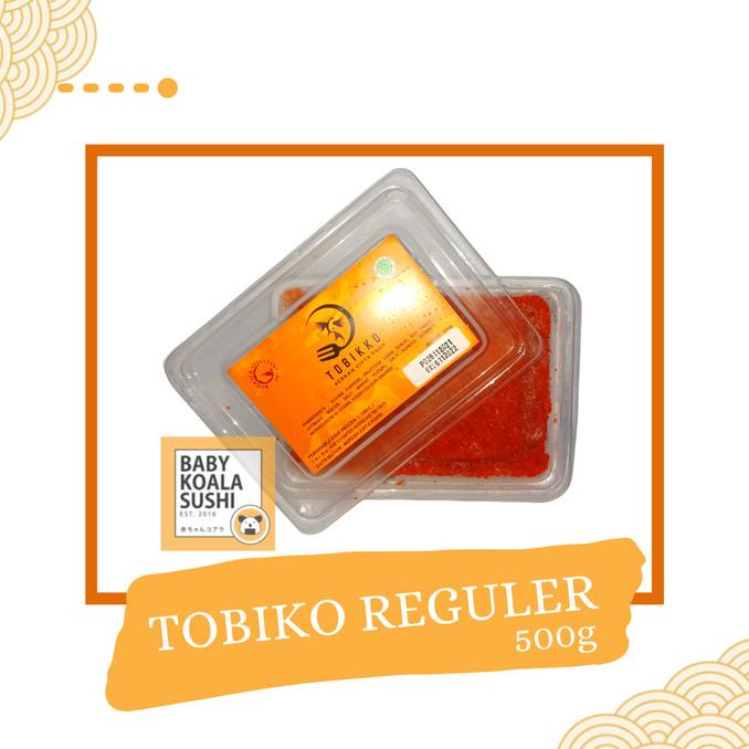 

Tobiko Premium Orange 500 G Halal Telur Ikan Terbang Oren Berbumbu