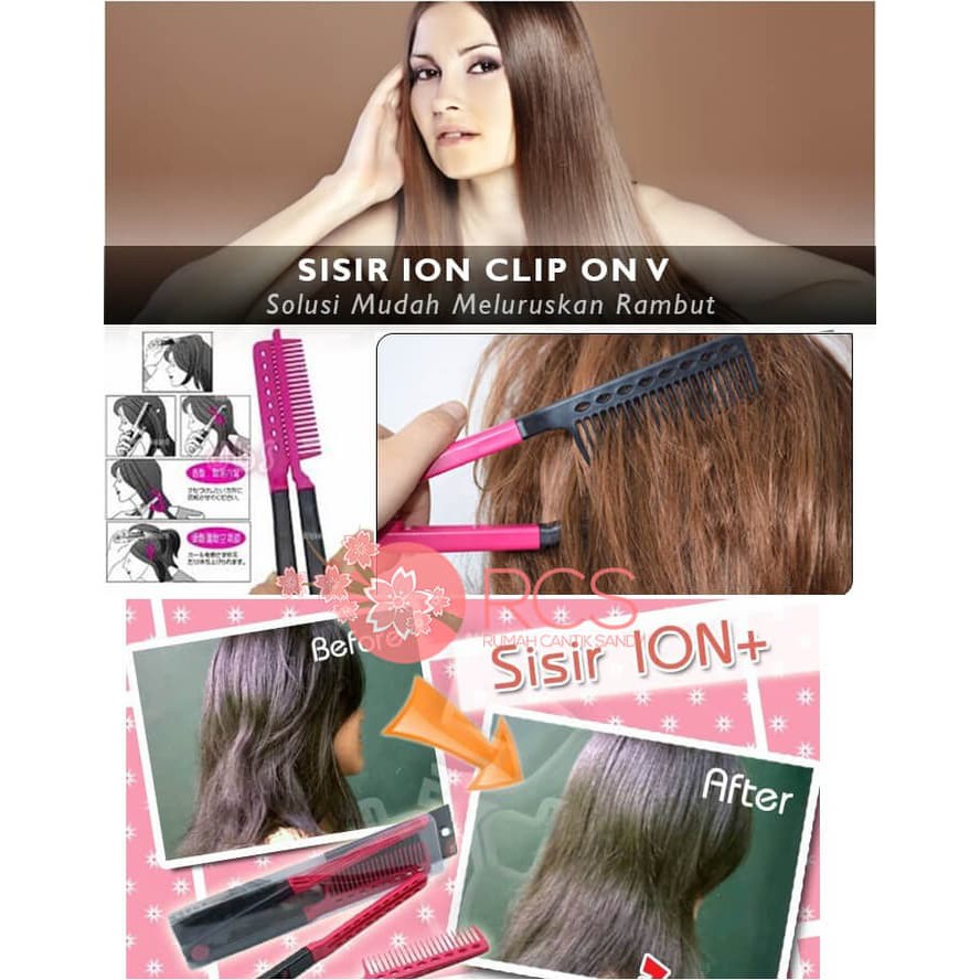 Cara Menggunakan Sisir Pelurus Rambut Tanpa Listrik Cara Menggunakan Sisir Pelurus Rambut Tanpa Listrik