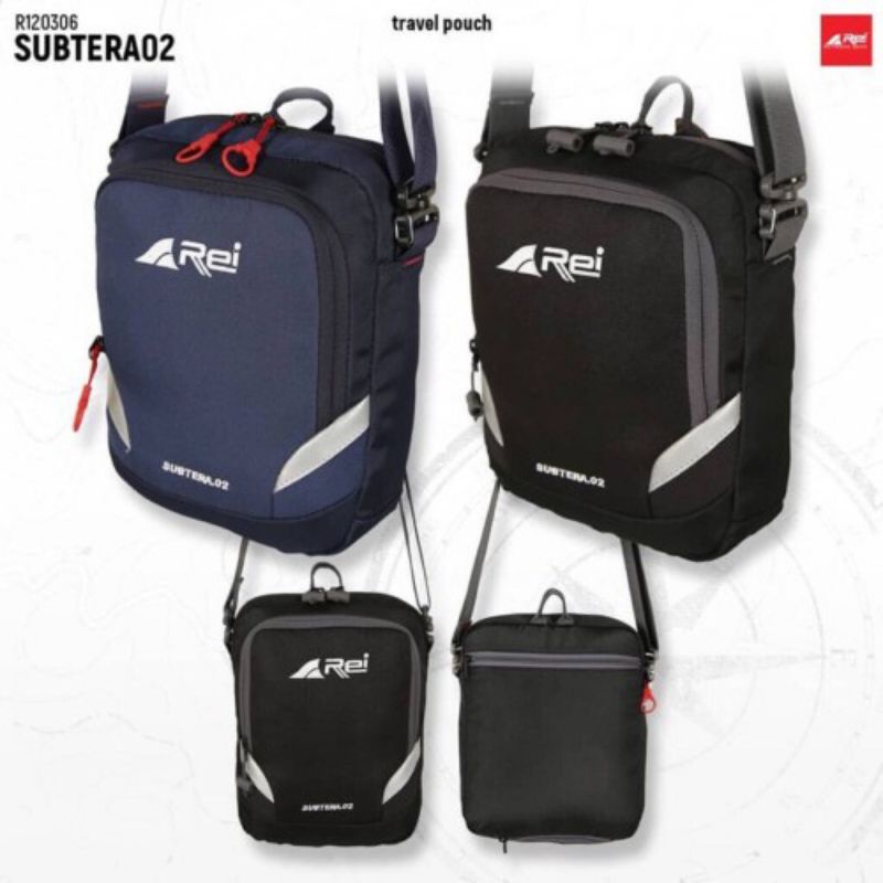 TAS SELEMPANG REI SUBTERRA 02 RC | SLEMPANG SLING BAG AREI SAMPING MULTIFUNGSI