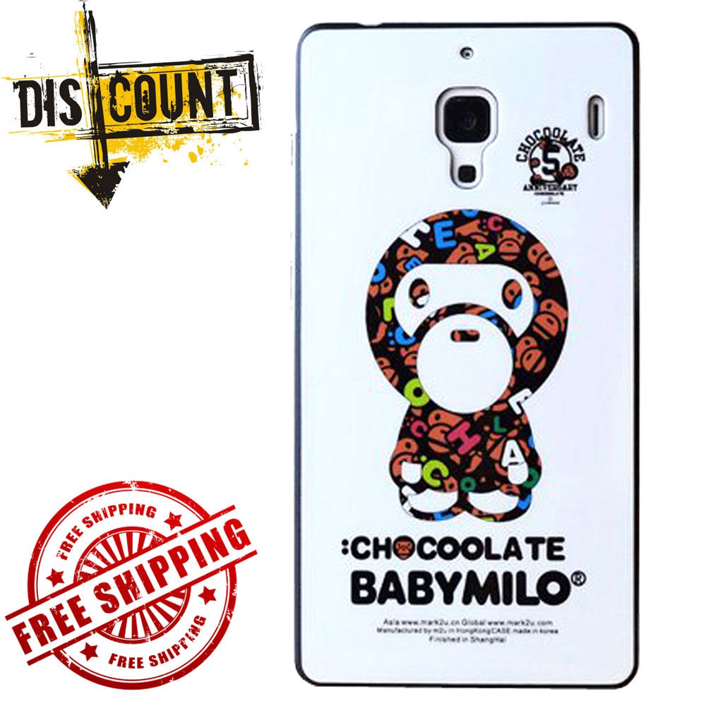 Kimi Xiaomi Redmi 1S Back Hard Case Korean Cute Picture Custom Case - Chocoolate Baby Milo