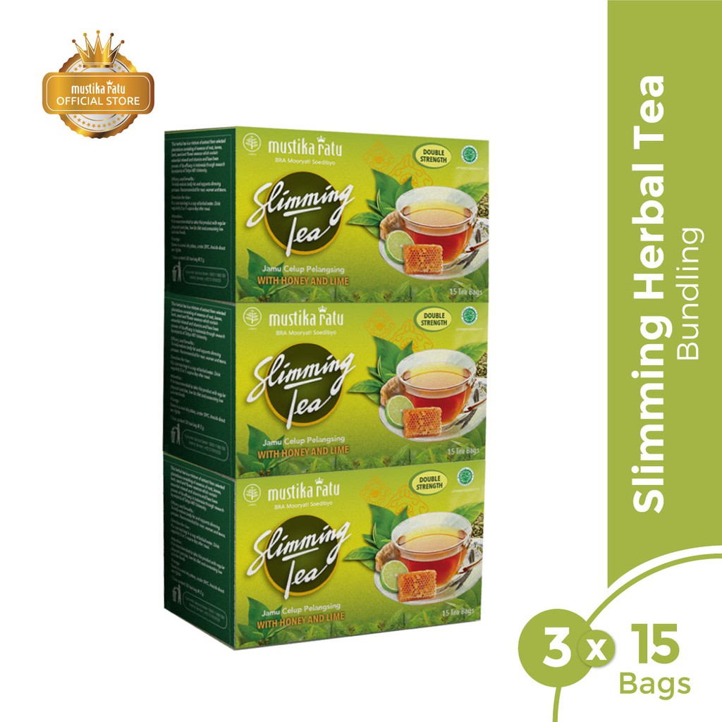 [Mustika Ratu] Triple Bundle Honey & Lime Slimming Tea