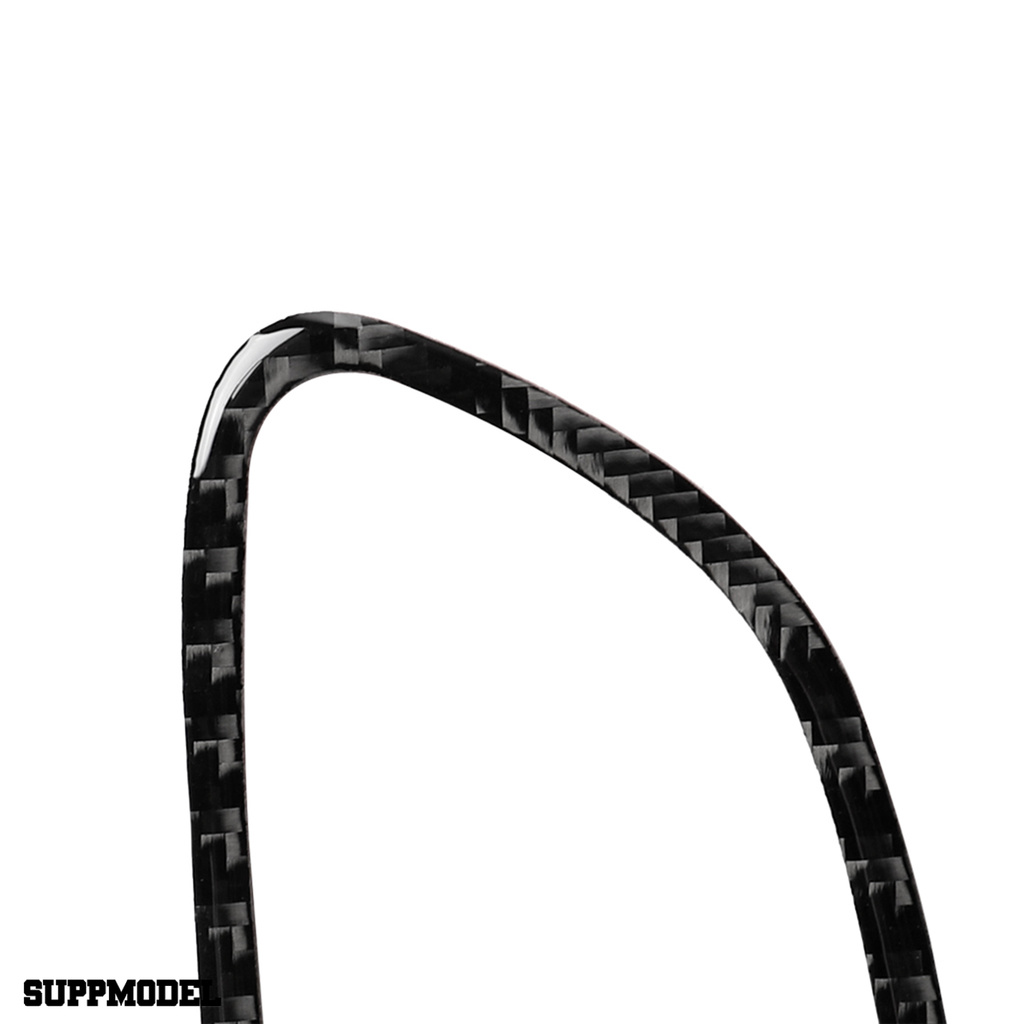 2pcs / Set Stiker Gagang Pintu Depan Mobil Bahan Serat Karbon Anti Uv Untuk Lexus Is250