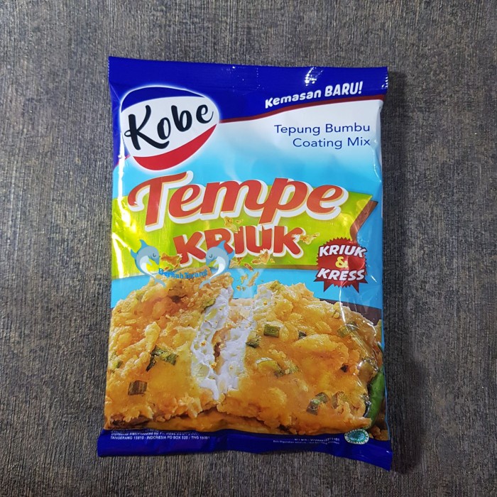 

KOBE Tepung Kentucky Super Crispy, Tempe Kriuk Pack 200gr