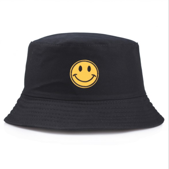 BHSM bucket hat import smile bordir topi summer fisherman korea kpop idol