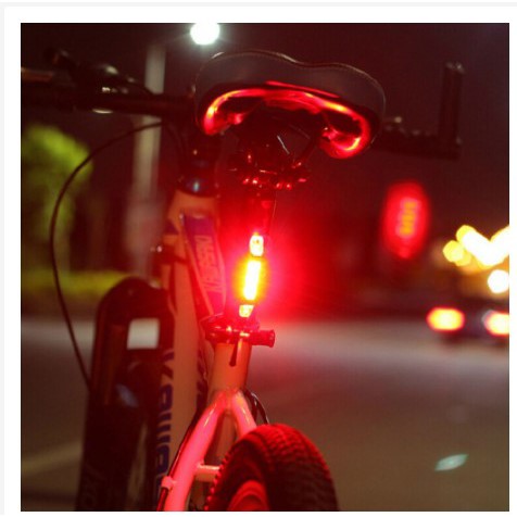 [GOWESYUK] - TaffLED Defensor Lampu Sepeda 5 LED Taillight Rechargeable