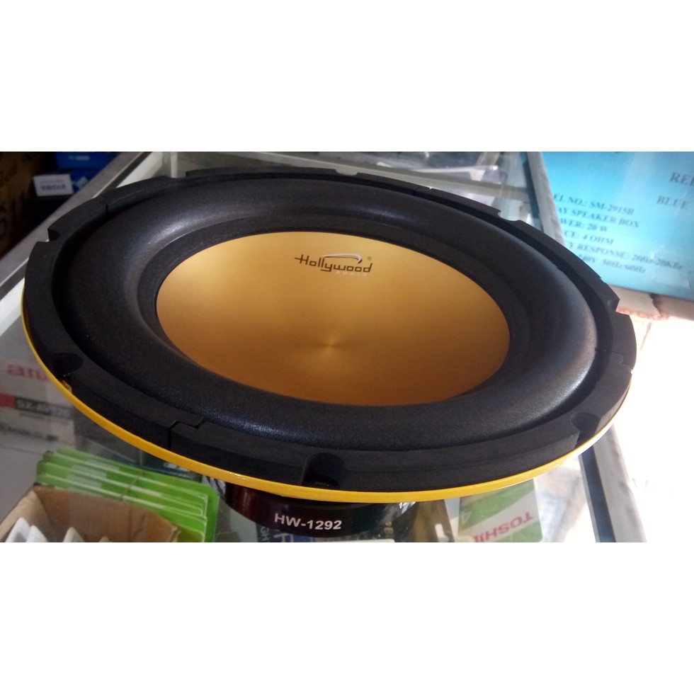 Speaker Subwoofer HOLLYWOOD HW1292 12INC Super Bass 400W