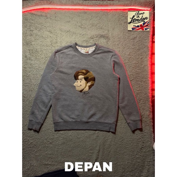 Jaket Crewneck OLIVER in LONDON