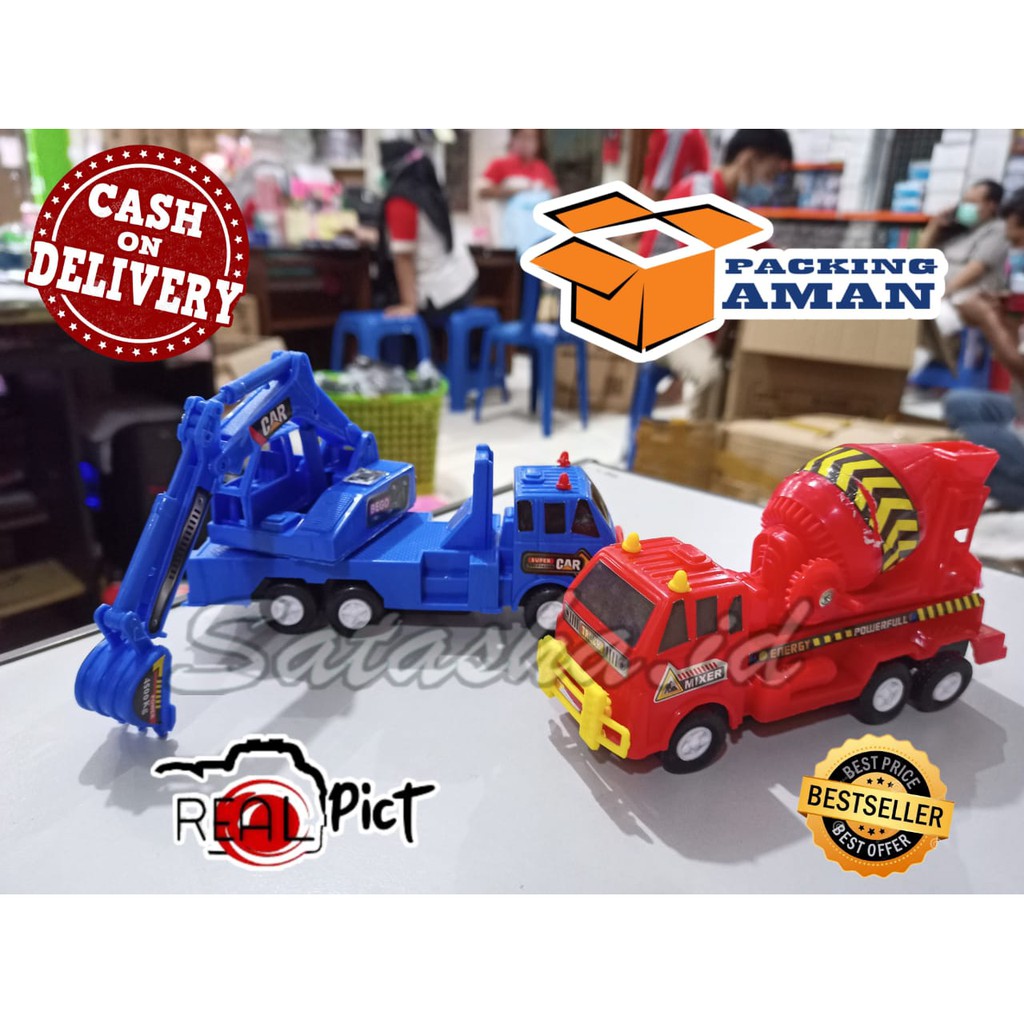 Mainan mobil konstruksi - mainan mobil konsturksi mini - ST2159