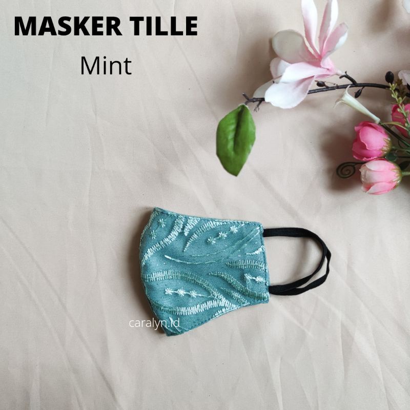 MASKER ANAK TILLE EARLOOP