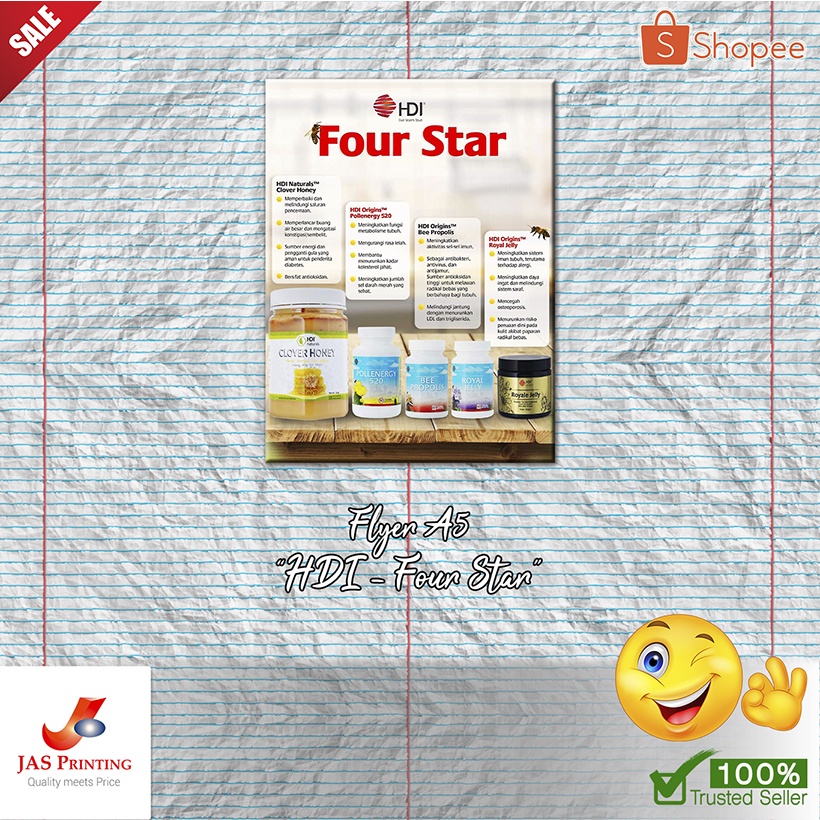 

Flyer/Brosur A5 HDI - Four Star
