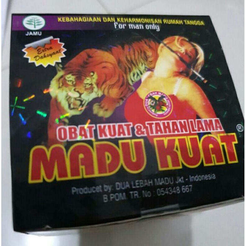 Termurah MADU KUAT Kapsul kuat tahan lama