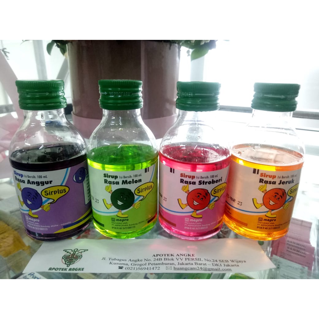 

SIRPLUS 100ML PER BOTOL