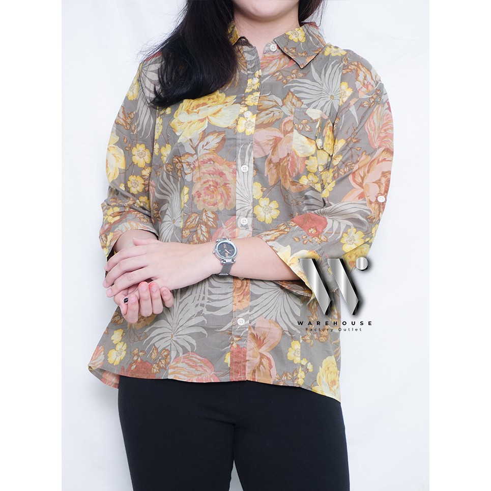 ORIGINAL Kemeja Wanita Joe Fresh / Kemeja Kasual / banyak motif