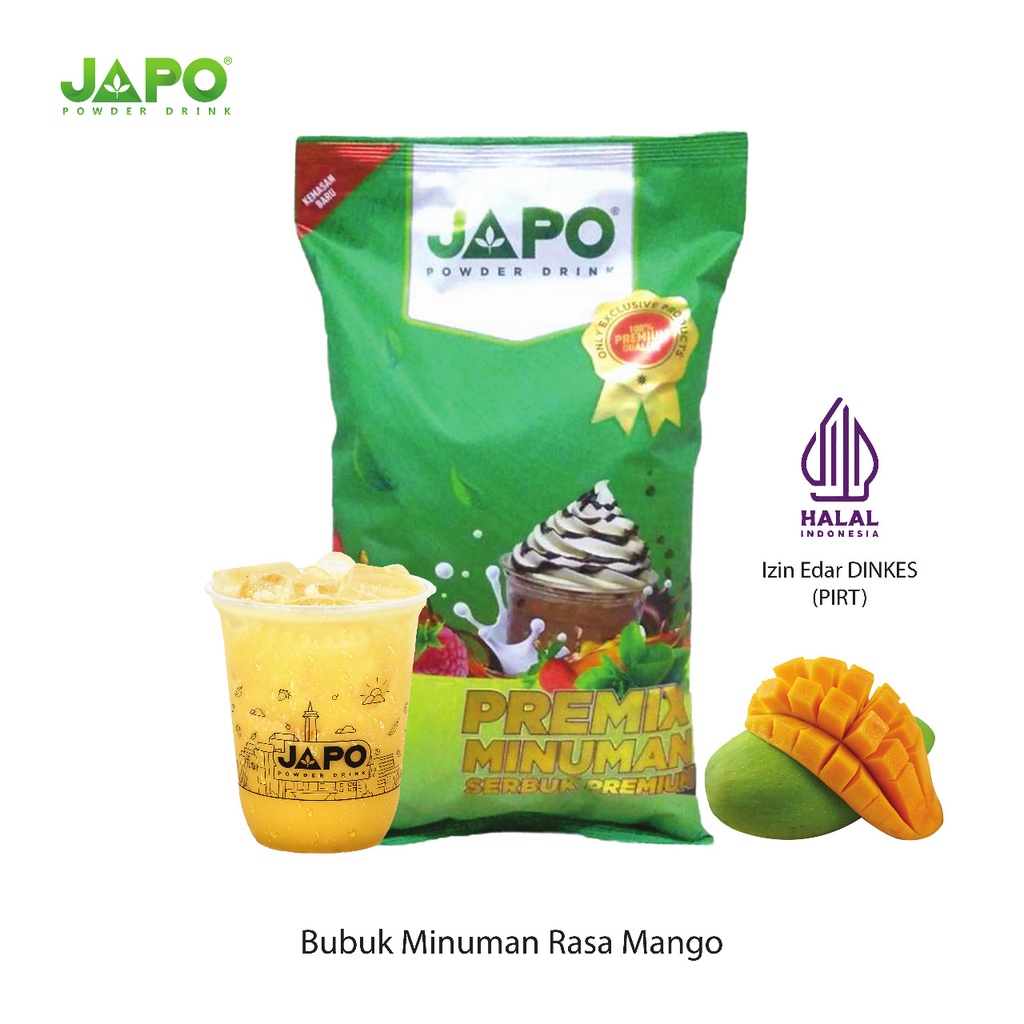 

JAPO Bubuk Minuman Premium Mango 1 kg
