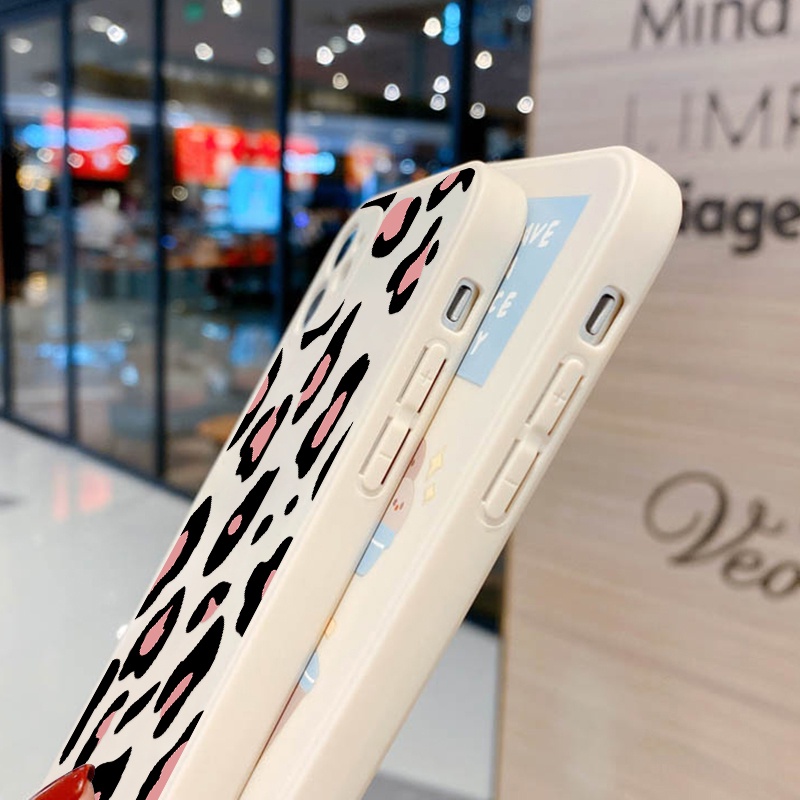 Soft Case TPU Motif Leopard Untuk Realme C25Y C21Y 9i 8i 7i 6i 5i 8 7 5 9 Pro Plus 8 Pro C25 6s 5s C2 C3 50A 6i C21 C15 C11 C20 30A C30A