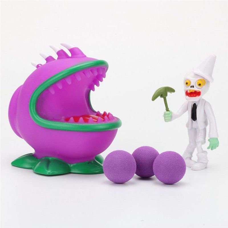 【Ready Stock！！！】20styles New Popular Game PVZ Plants vs Zombies Peashooter PVC Action Figure Model Toys