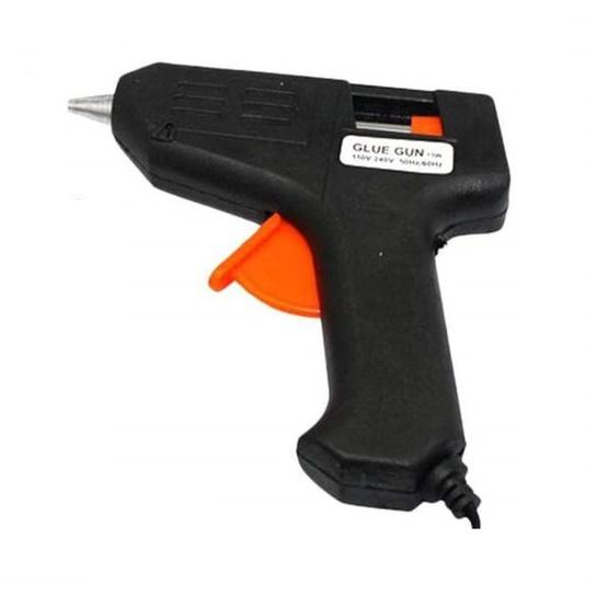 ➱ Kenmaster Alat tembak Glue Gun 15 Watt Listrik Untuk lem tembak kecil ☂