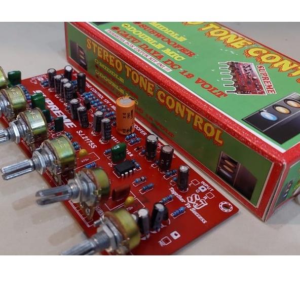 Langsung Beliii.. Tone control Stereo Midle + subwofer dc 12v plus MIC