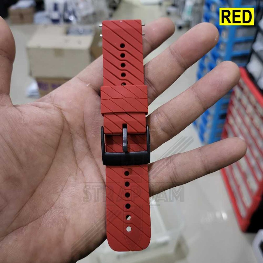 EL Tali Jam Olike Zeth W5 - Strap 24mm Sporty Keren Bahan Rubber Berkualitas