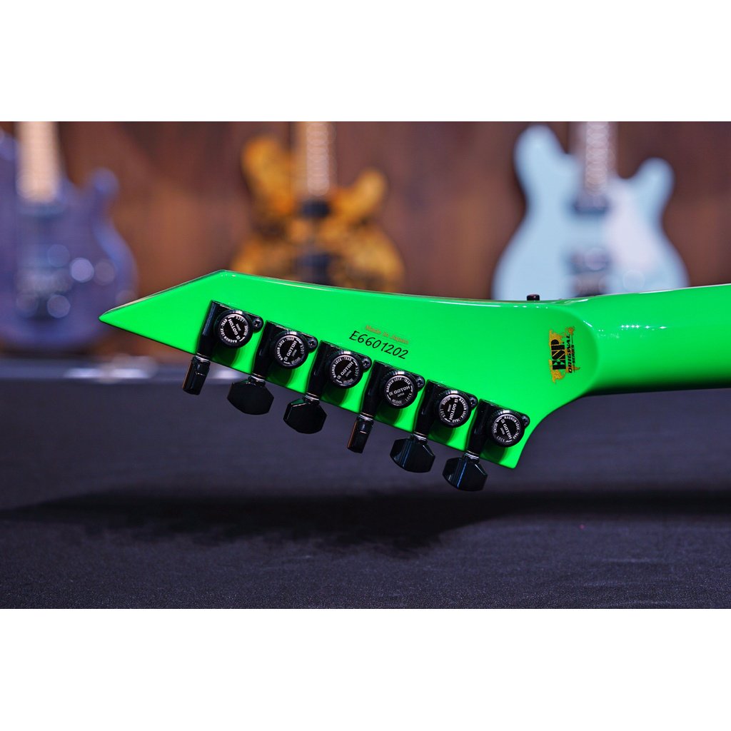 ESP Original M-II CTM EMG Neon Green E6601202