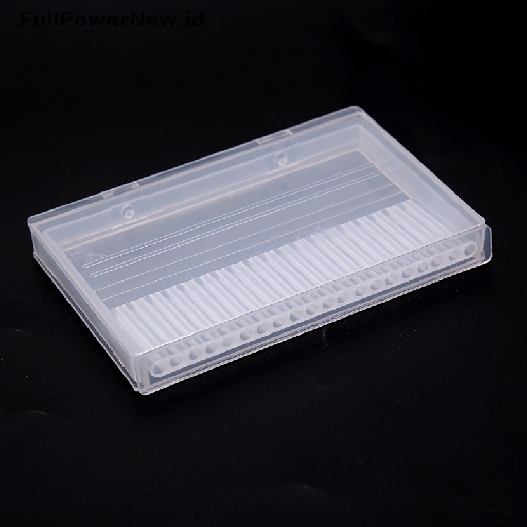 [KUKU PALSU] 1pcs Nail Drill Bit Storage Box Clear Display Box Display Nail Accessorie Tool .