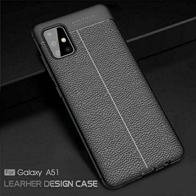 Case Auto focus Samsung A02s A12 M51 M31 M21 A11 M11 A71 A51Leather Soft case Casing Kulit