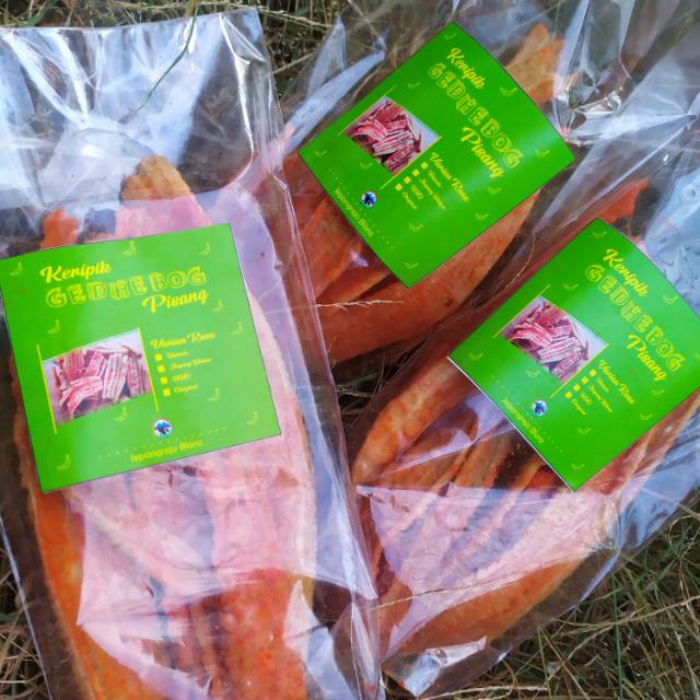 

Kripik pelapah pisang