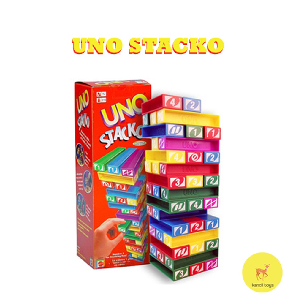 Uno Stacko Mainan Anak Uno Balok