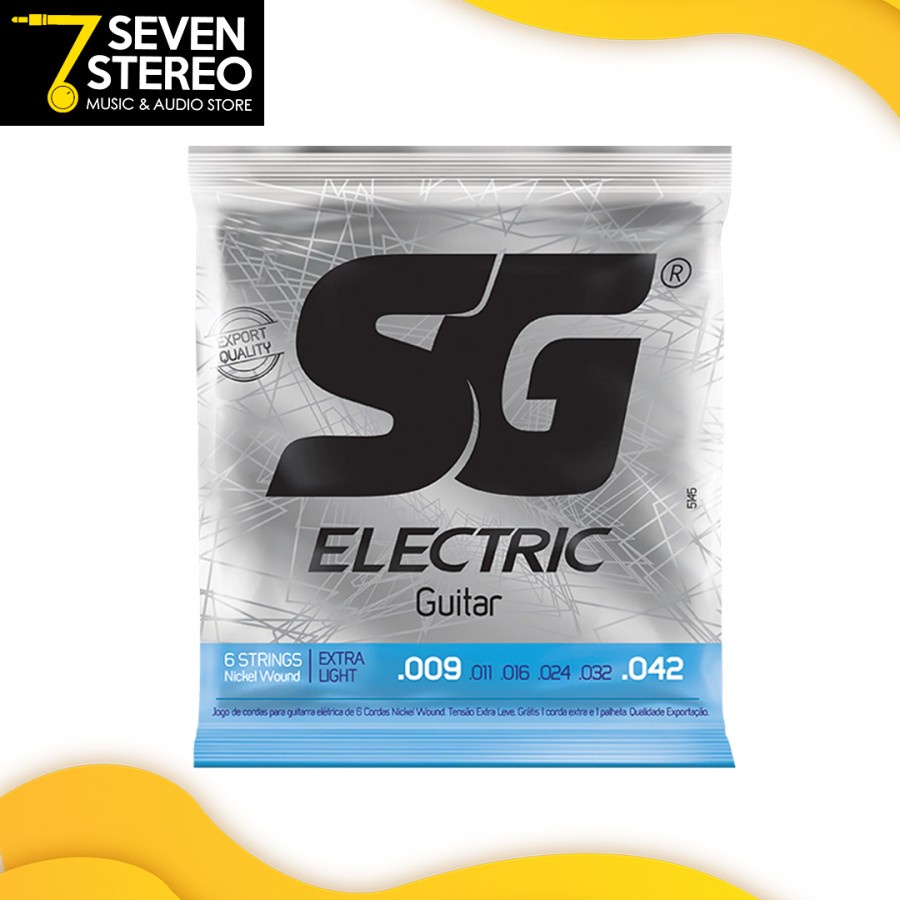 SG String 5145 Senar Gitar Elektrik Extra Light 09 42